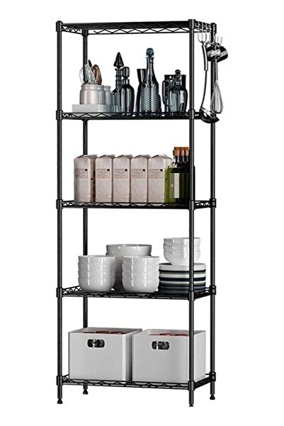 BLOOMING TIME رف تخزين سلكي من 5 طبقات