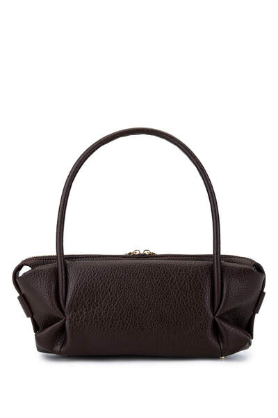 Tamer Tanca Women's Faux Leather Brown Shoulder Bag