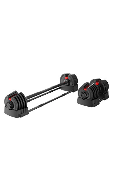 Walke Premium Seri 40 Kg Birleştirilebilir Halter Seti Ve Dambıl Seti