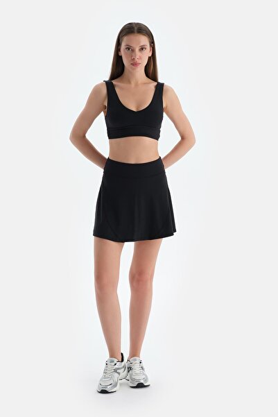 Dagi Black Women's Shorts Skirt