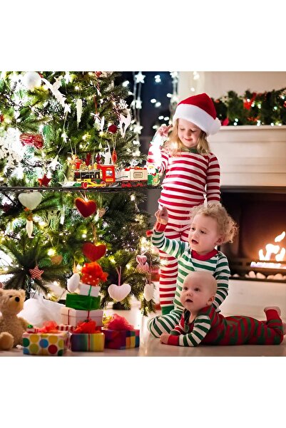 OEM Electric Train Set with Lights and Sounds, 22 Pieces, Battery Operated