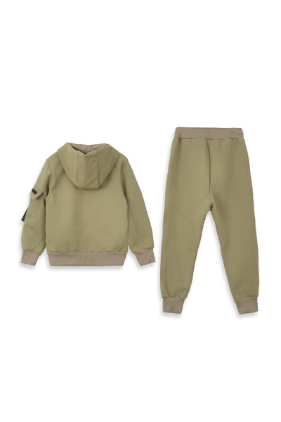 SETTY KOOP Kids Winter Hooded Tracksuit Set – Warm Jacket and Jogger Pants Two-Piece Outfit