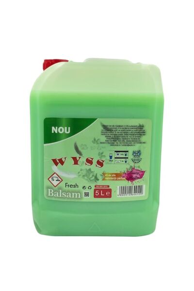 WYSS Chemicals Απαλυντικό ρούχων Fresh, 200 πλύσεις, 5 l