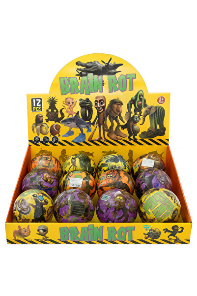 OEM Set de 12 bile monstru surpriză – Figurine amuzante în capsule, jucării d...