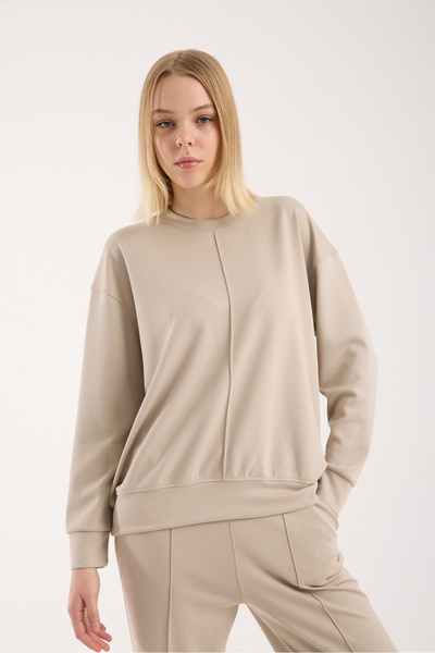 KAPHONE Women's Modal Tracksuit Set with Drawstring Detail on the Bottom and Top