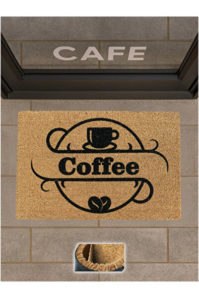 Chandler Home سجادة باب كاكاو مقاس 40×60 سم من كافيه باللون البني