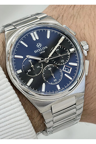 Hislon Orijinal Çelik Kordon Erkek Kol Saati ILKMS136S-04SS