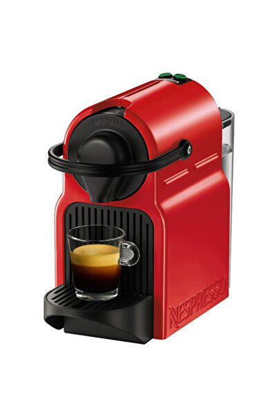 Krups Espressor Nespresso Inissia XN1005, 0.7 l, 1260 W, 19 bar, rosu