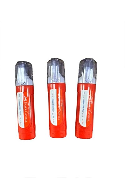 Faber Castell FC Correction Pen 8ml Blister Card of 3 Pcs