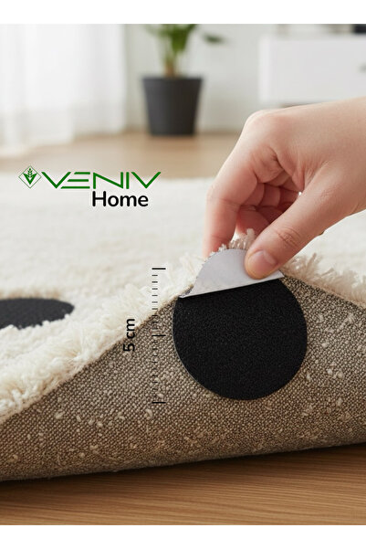 VENİV HOME Yıkanabilir Kendinden Yapışkanlı Halı ve Koltuk Sabitleyici Bant 5 cm