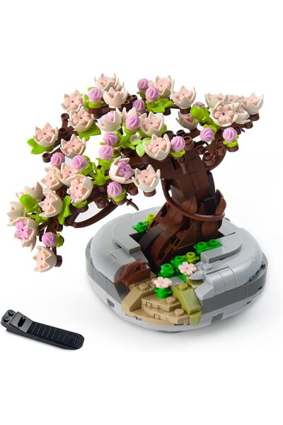 STOREMAX fee Seyaom Bonsai Ağacı Sukulent/Sakura Saksı Bitki Yapı Blokları Se...