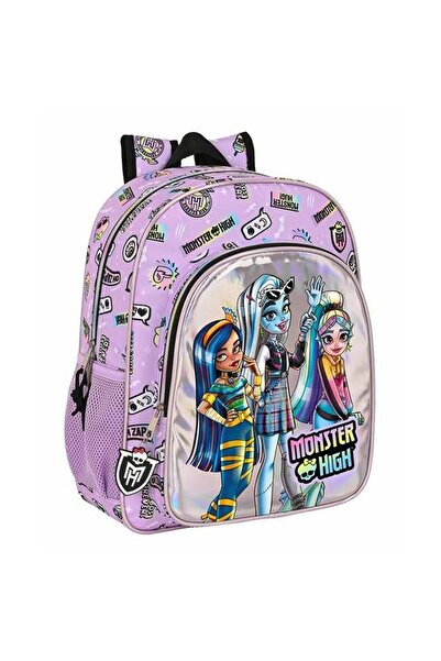 MONSTER HIGH School Bag Best boos Lilac 32 x 38 x 12 cm