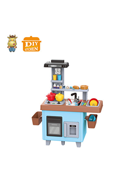 Toybox Kitchen set, Kitchen Accessories Toys Sets With Spray And Light for Kids