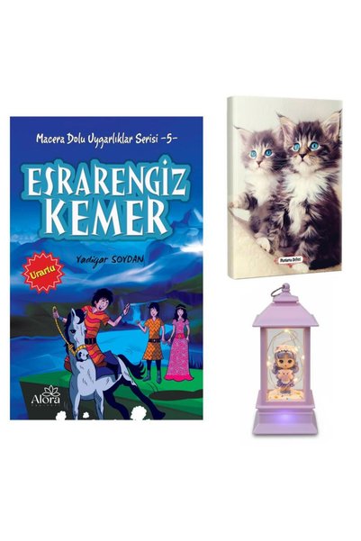 HalkKitabevi Esrarengiz Kemer - Blue Cats Planning Notebook and Girl Lantern ...