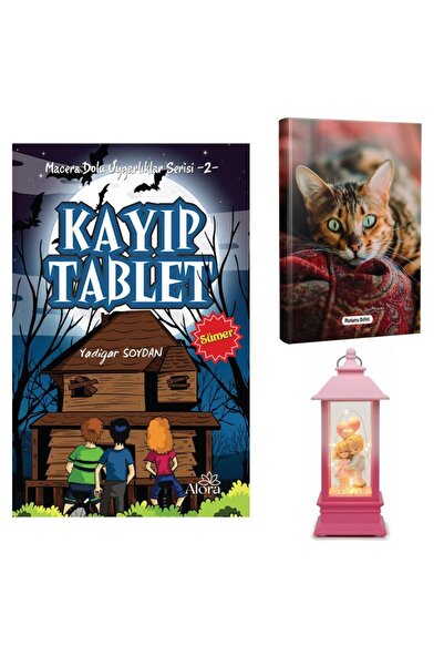 Halk Kitabevi تابلت مفقود - دفتر تخطيط على شكل قطة مفاجأة وكرة ثلجية مضيئة عل...