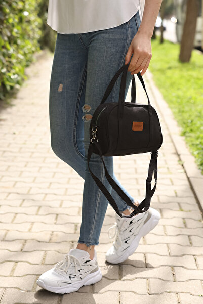 PASSTELL Women's Canvas Fabric Hand and Shoulder Bag