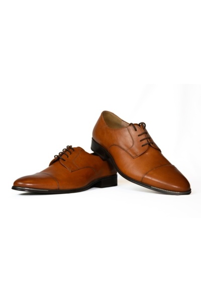 Riva Men's shoes, genuine leather, Mancini, brown - 5001