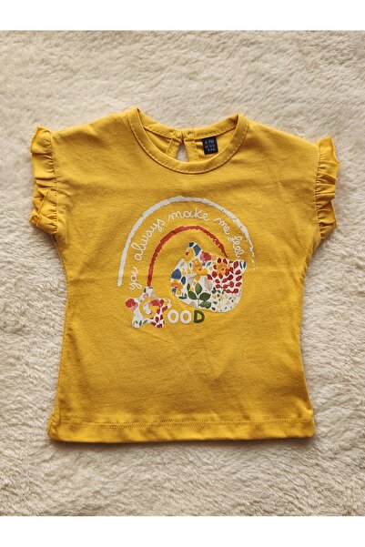 Miniworld Flowers Kız Bebek Tişörtü