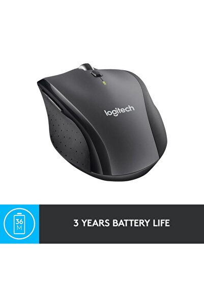 logitech Mouse wireless Marathon M705, USB, Silver