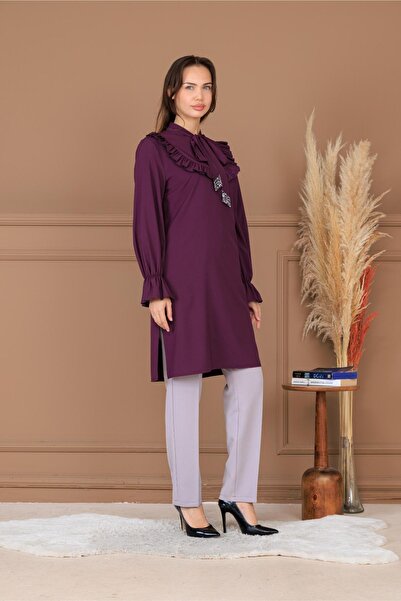 Modaviki Asel Tunic Plum Elb84
