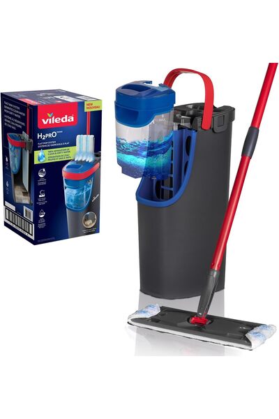 Yıldızan H2PRO%100 Kirli ve Temiz Suyu Ayıran Temizlik Seti & Mikrofiber Mop ...