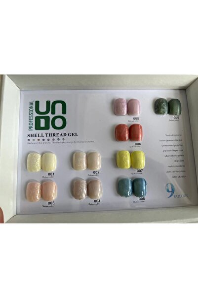 Ellisan kalıcı oje Uno Shell Thread Gel N5