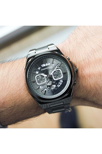 Chaperone Ch002229 Men's Steel Band Wrist Watch