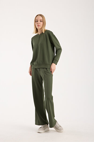 KAPHONE Women's Modal Tracksuit Set with Drawstring Detail on the Bottom and Top
