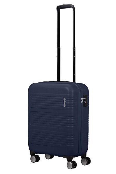 American Tourister SUMMERVILLE-901 Cabin Trolley Navy Blue- 55/20 cm, 4 H-Spin Wheels