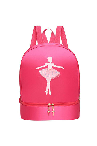 bebeLOGIC Παιδική τσάντα, bebeLOGIC, μοντέλο μπαλαρίνας, φούξια, 33x27x18εκ.