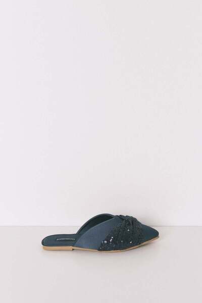 Women'secret شبشب ساتان أزرق