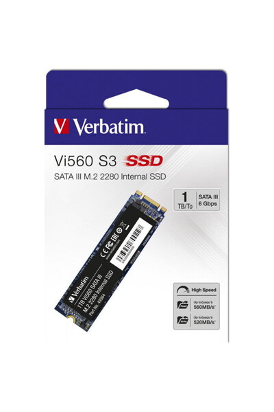 Verbatim SSD Vi560 1TB M.2 2280 SATA 6Gb/s