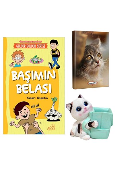 Halk Kitabevi My headache - mini cat planner and cute cat pen holder