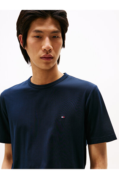 Tommy Hilfiger Men Blue Moisture Wicking T-Shirt