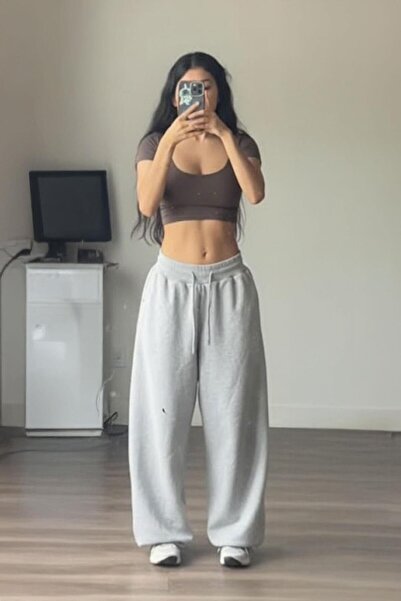 ARS Butik Basic Casual Elastic Waist Y2K Unisex Tracksuit