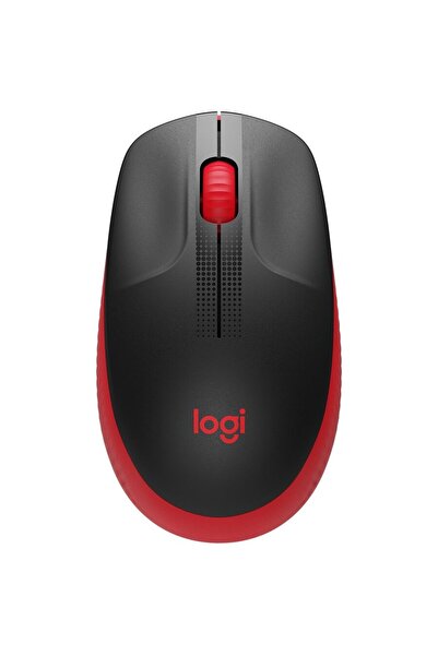 logitech Mouse wireless M190, Rosu