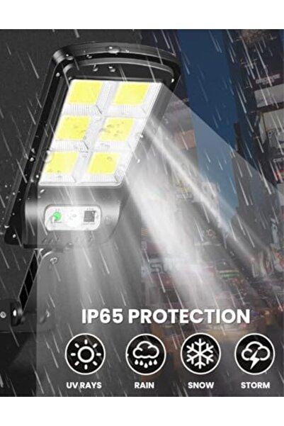 STOREMAX Uzaktan Kumandalı Solar Enerjili Bahçe Işıklandırmak için Lamba Dış ...