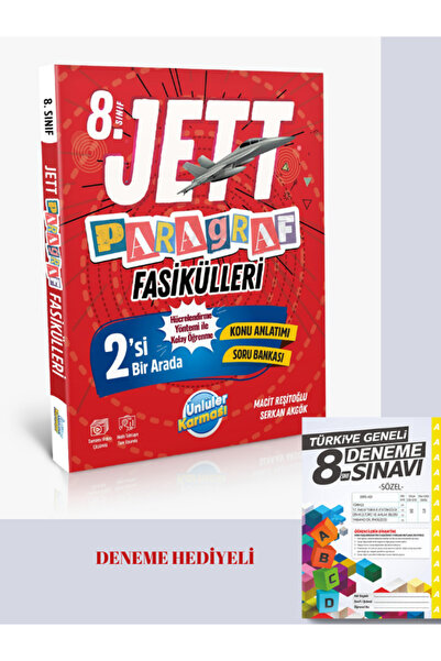 Ünlüler Karması 8. SINIF JETT PARAGRAF FASİKÜLLERİ (2025-2026 )