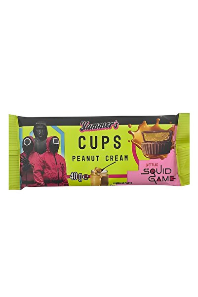 ENERGY SNACK SHOP Cupe Yummers cu ciocolată cu lapte și unt de arahide, 40 g