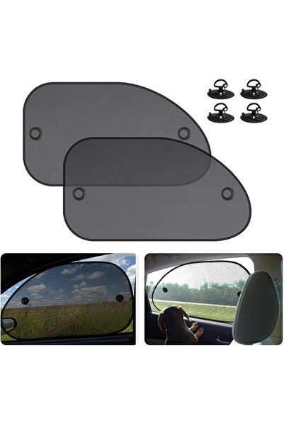 Bukela Car Side Window Sunshades, Pack of 2 (Universal)