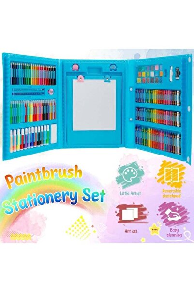 Generic 208 PCS Art Supplies Drawing Art Kit for Kids Adults Set with Oil Pastels Crayons