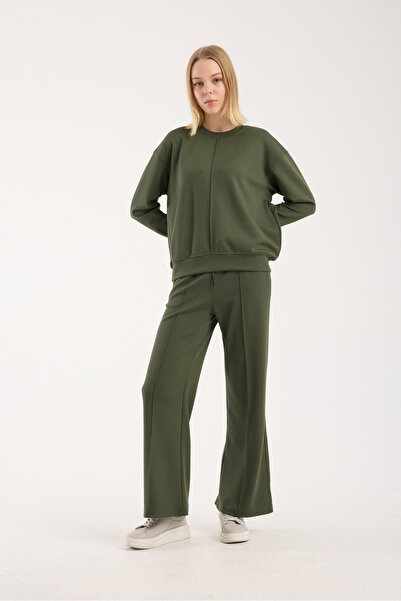 KAPHONE Women's Modal Tracksuit Set with Drawstring Detail on the Bottom and Top