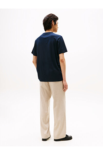 Tommy Hilfiger Men Blue Moisture Wicking T-Shirt