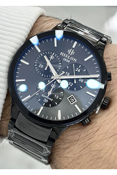Hislon Orijinal Çelik Kordon Erkek Kol Saati ILKMS110B-04BS