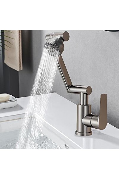 Kamanan Ρυθμιζόμενη βρύση 1080°, 2 λειτουργίες, περιστροφή 360°, κράμα ψευδαρ...