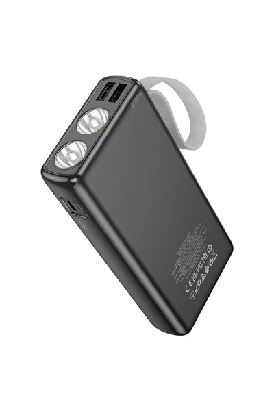hoco. Nature, power bank, 20000mAh, dual USB-A output, Type-C input, LED digital display