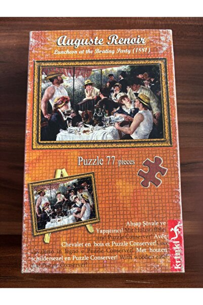 Krtnkl Puzzle Puzzle 77 Pieces Miniature -Auguste Renoir