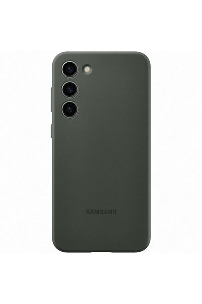 Samsung Protective Silicone Case for Galaxy S23 Plus, Khaki
