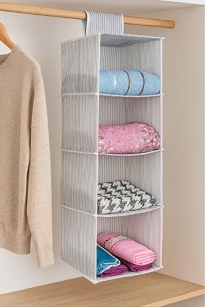 STOREMAX Organizator pentru dulap suspendat cu 4 compartimente Pazar Kapı, gr...