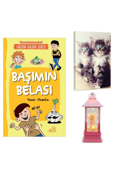 HalkKitabevi Başımın Belası - Maviş Kediler Planlama Defteri and Melek Kız Th...